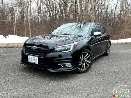 Essai routier de la Subaru Legacy 2018